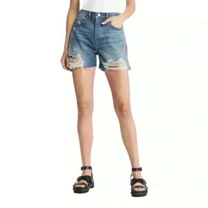 NWT $218 FRAME NORTHVILLE RIPS HIGH RISE VINTAGE SHORTS SIZE 26.